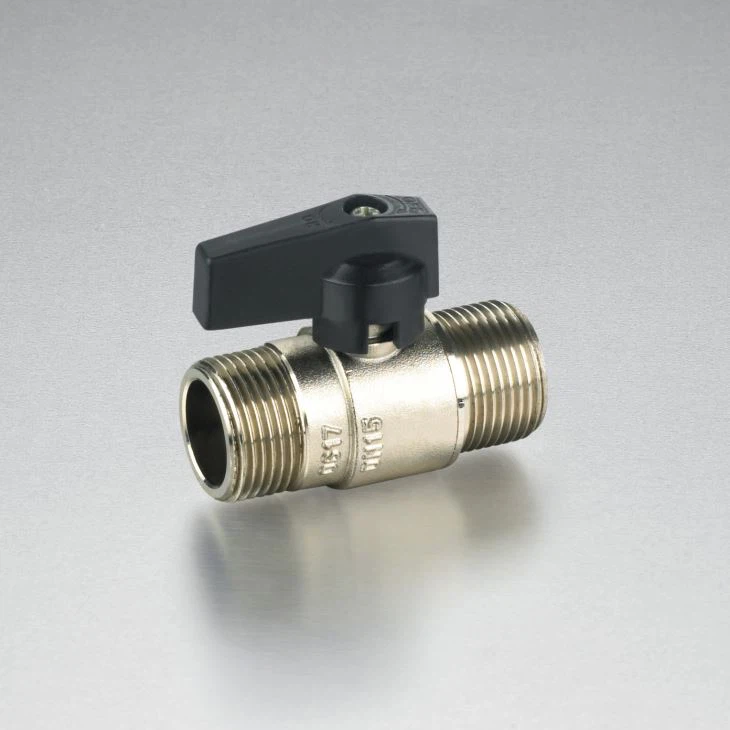 1/2"-3/4" Mini Ball Valve MM MF FF Thread Aluminum Handle